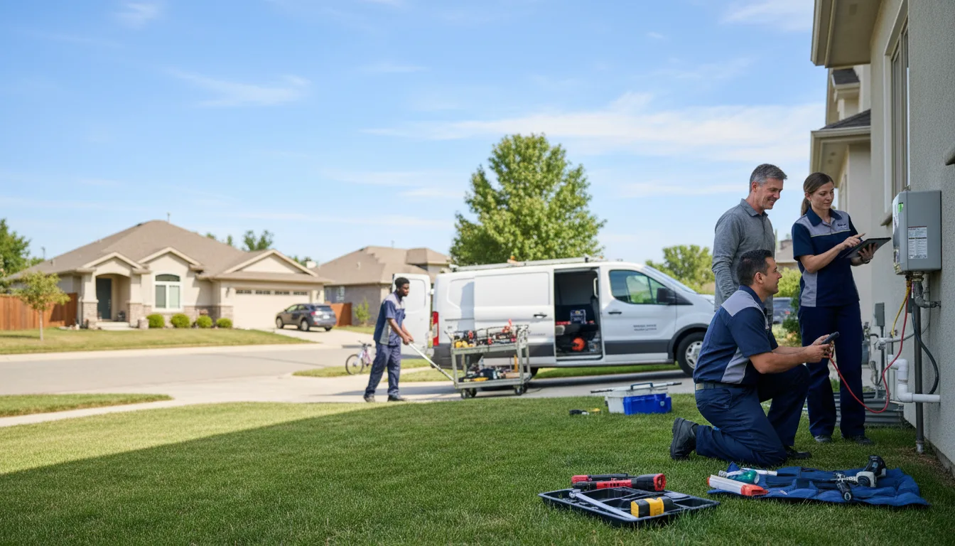 Tankless water heater service in Beaumont, CA